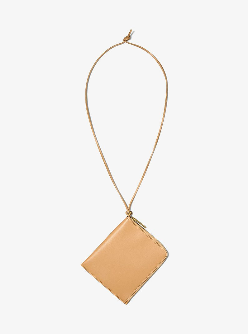 Aurelia Leather Bag in CASHEW