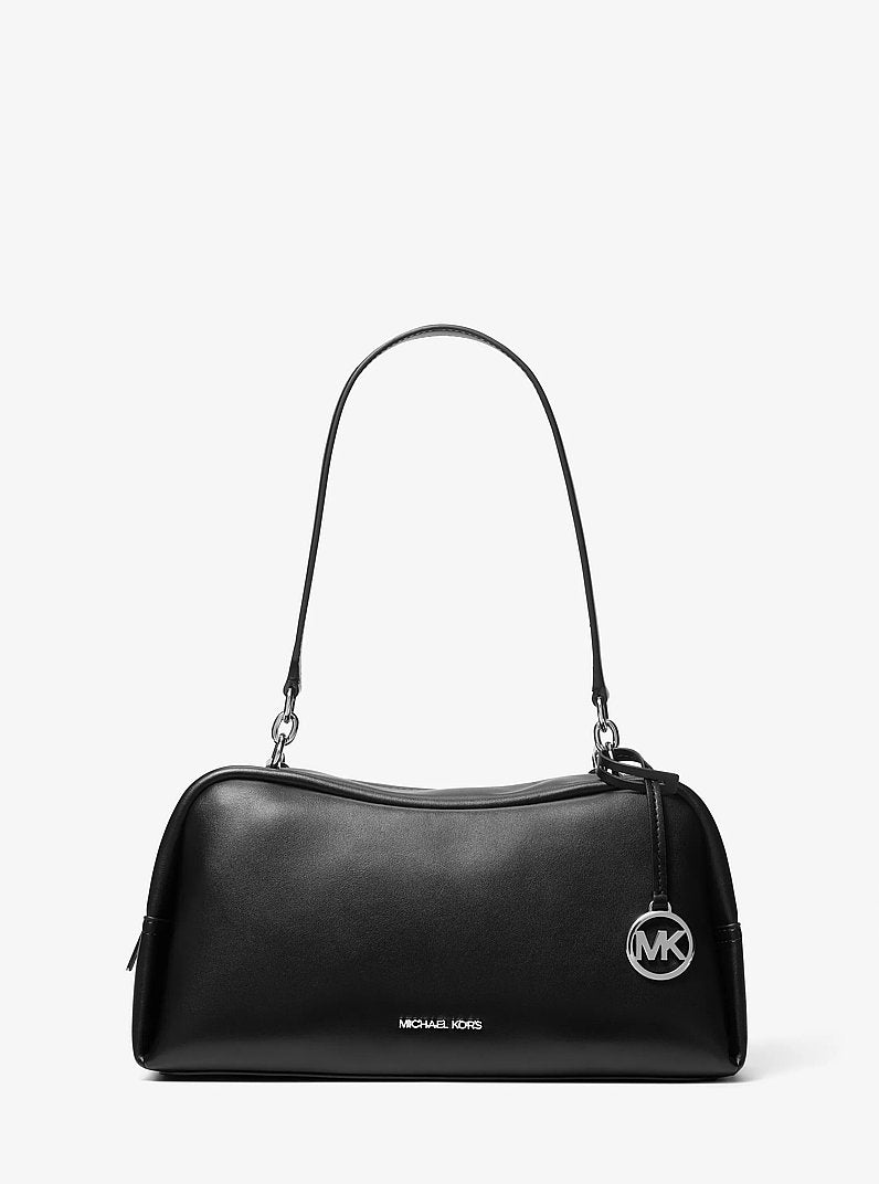 Michael Kors Cecily Medium Shoulder Bag en Black — vista frontal | Original Export