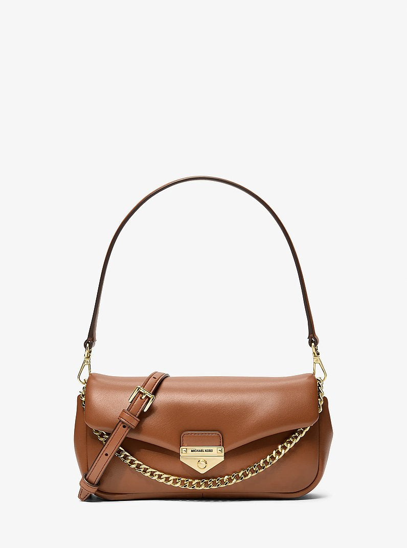 Soho Small Convertible Shoulder Bag in LUGGAGE | Michael Kors