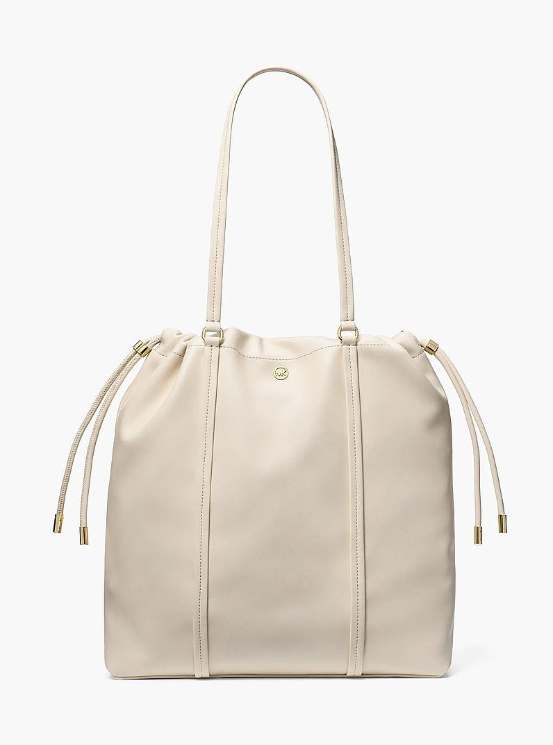 Matilda Large Cinch Tote Bag in LT CREAM