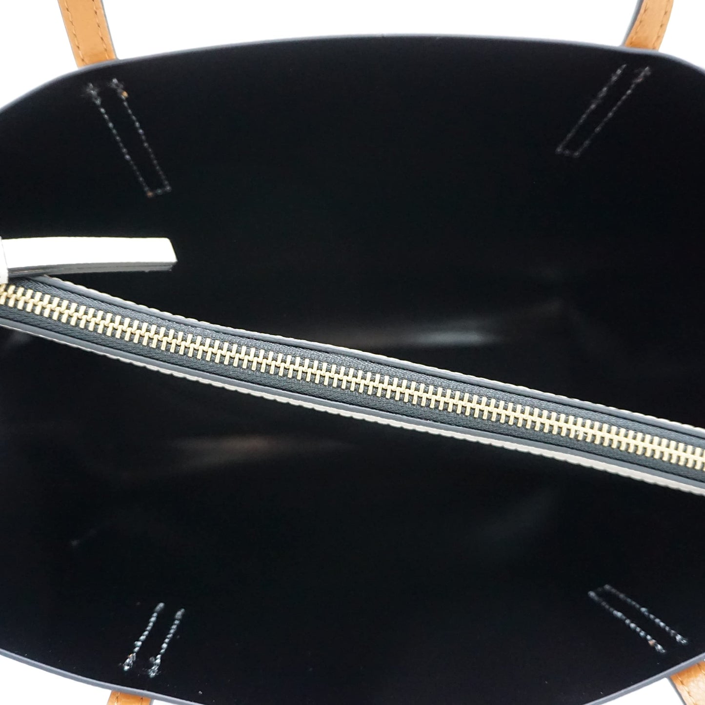 Marc Jacobs M0016131-289 Bolsa feminina de couro Grind Colorblock em concha de areia, Concha de areia