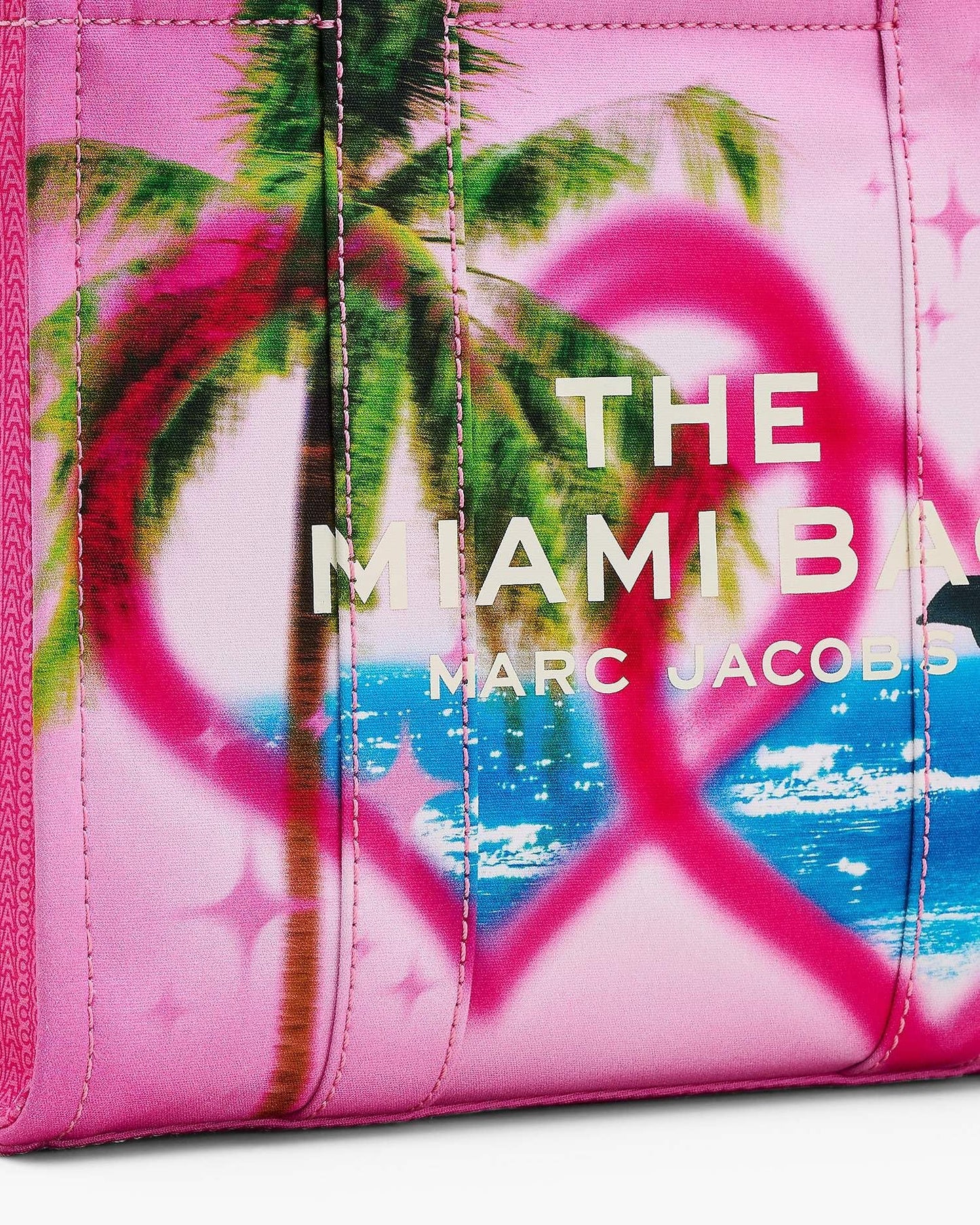 Marc Jacobs The City Tote lona média com alça transversal