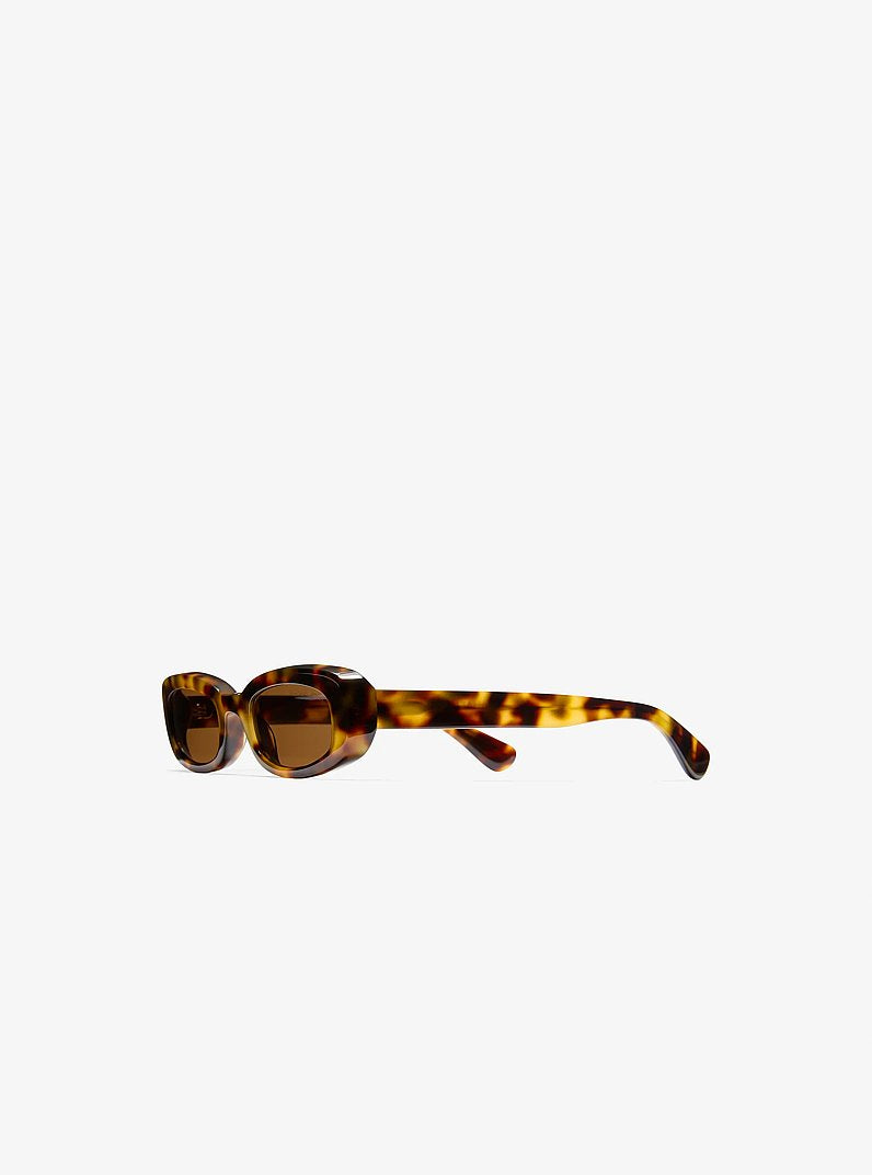 Óculos de Sol Michael Kors Forio Sunglasses, Acetato, cor Suntan (Bege Acobreado), vista lateral | Original Exports