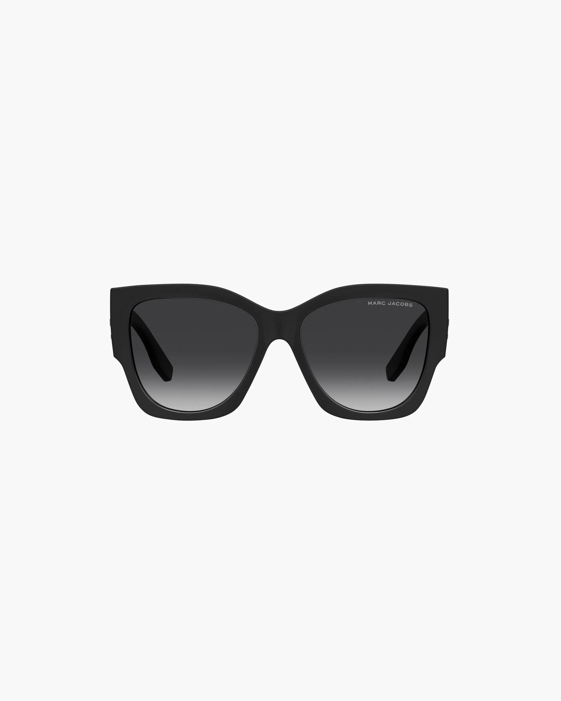 Óculos de Sol Marc Jacobs The Cat Eye Sunglasses, Poliamida Injetada, cor Preto, detalhe da haste | Original Exports