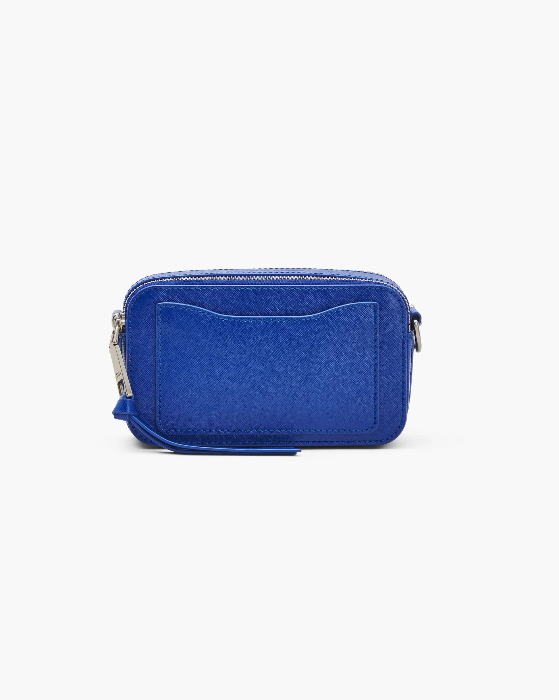 Bolsa Marc Jacobs The Utility Snapshot, Couro Saffiano Legítimo, cor Cobalto, vista interna | Original Exports