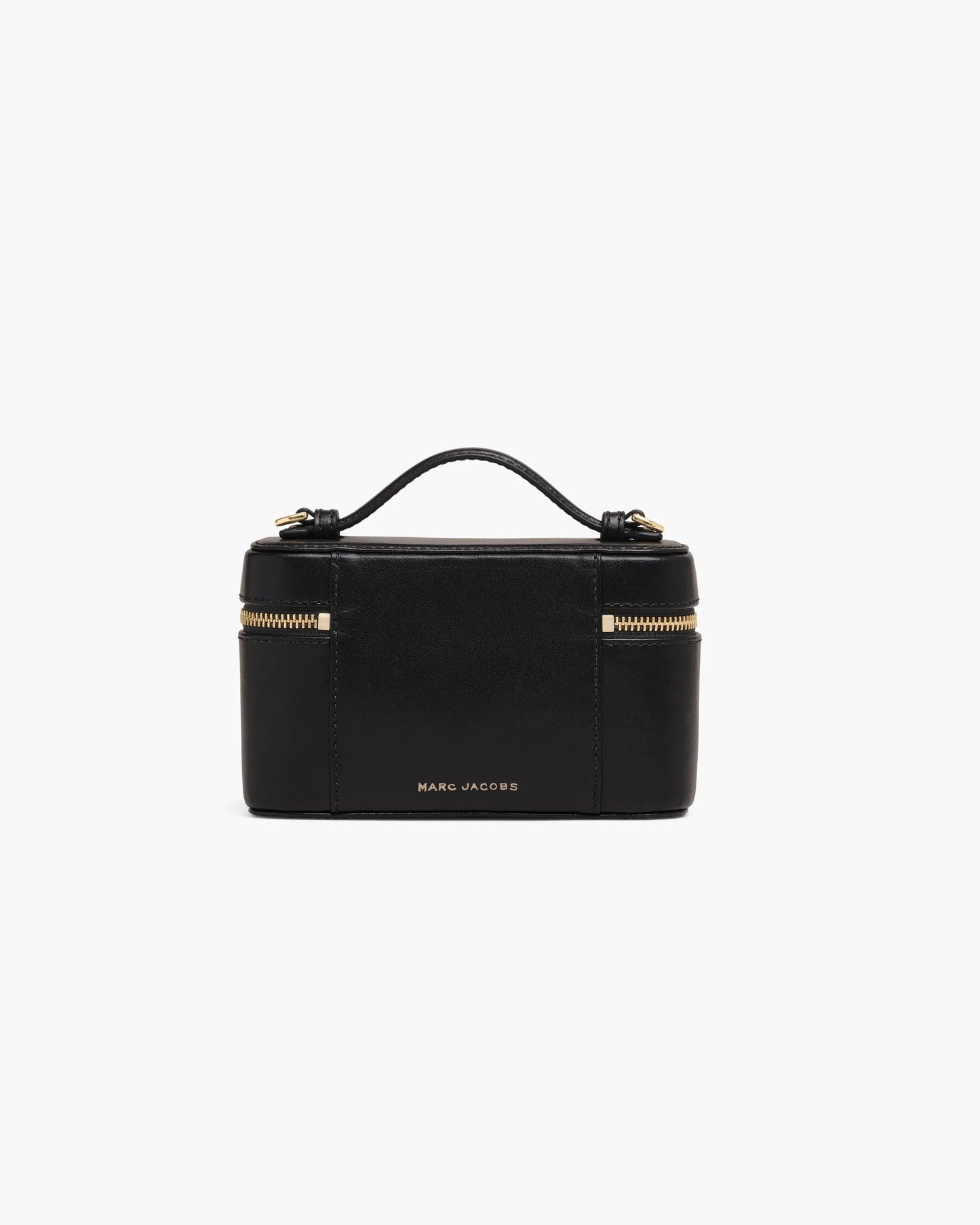 Bolsa Marc Jacobs Scene Vanity Bag, Couro Legítimo Liso, cor Preto, detalhe do material | Original Exports