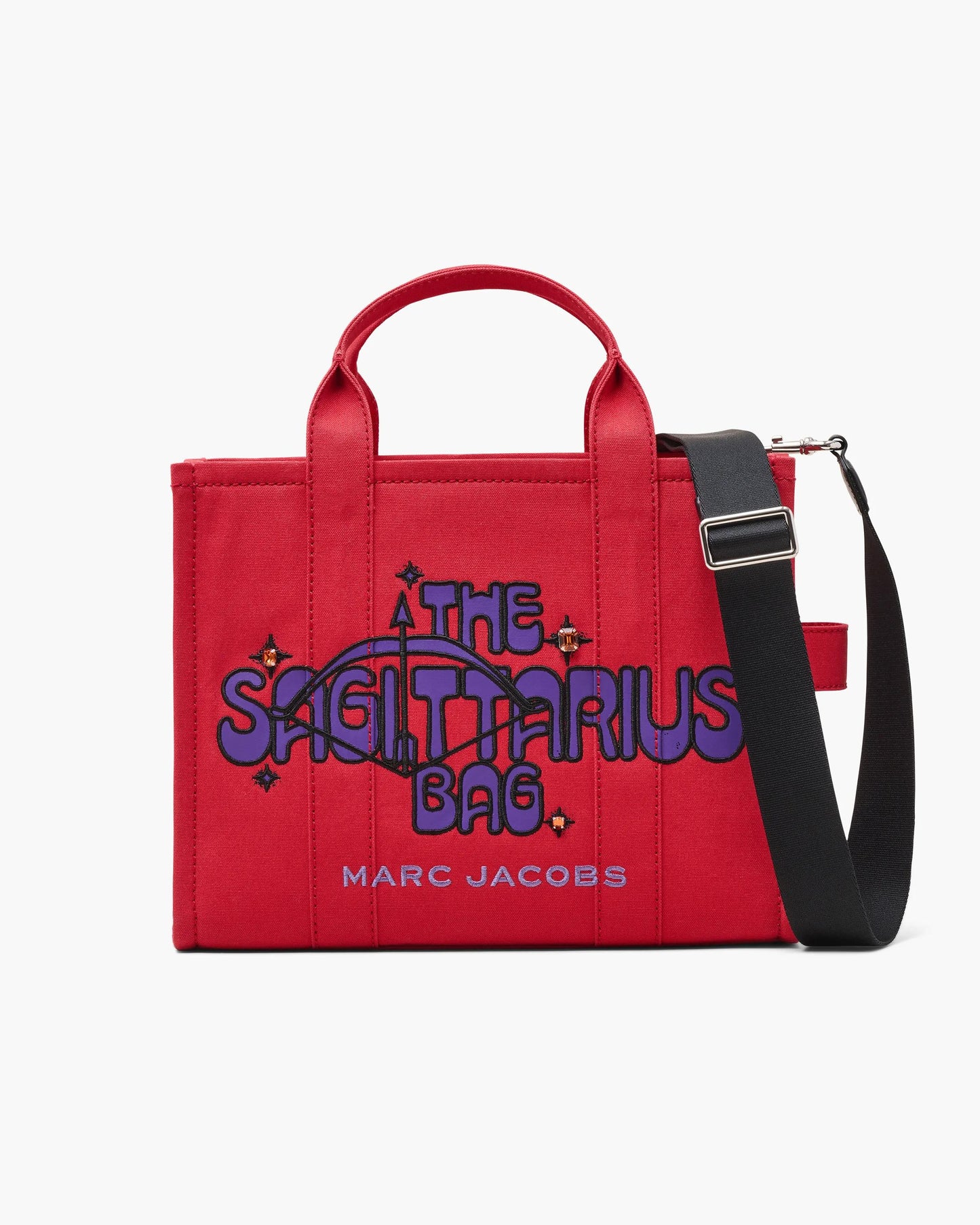 Bolsa Marc Jacobs The Zodiac Tote Bag, Lona de Algodão, cor Sagitário, vista frontal | Original Exports