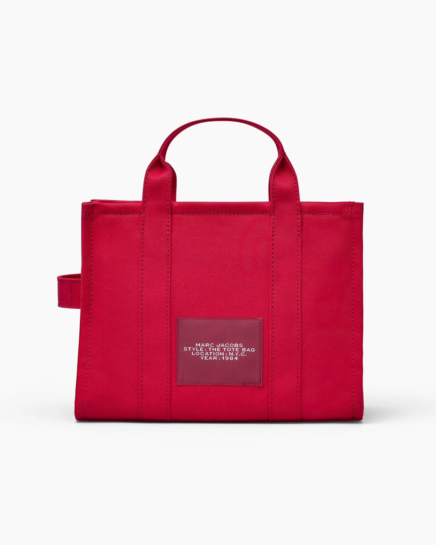 Bolsa Marc Jacobs The Canvas Medium Tote Bag, Lona de Algodão, cor Vermelho Intenso, vista interna | Original Exports