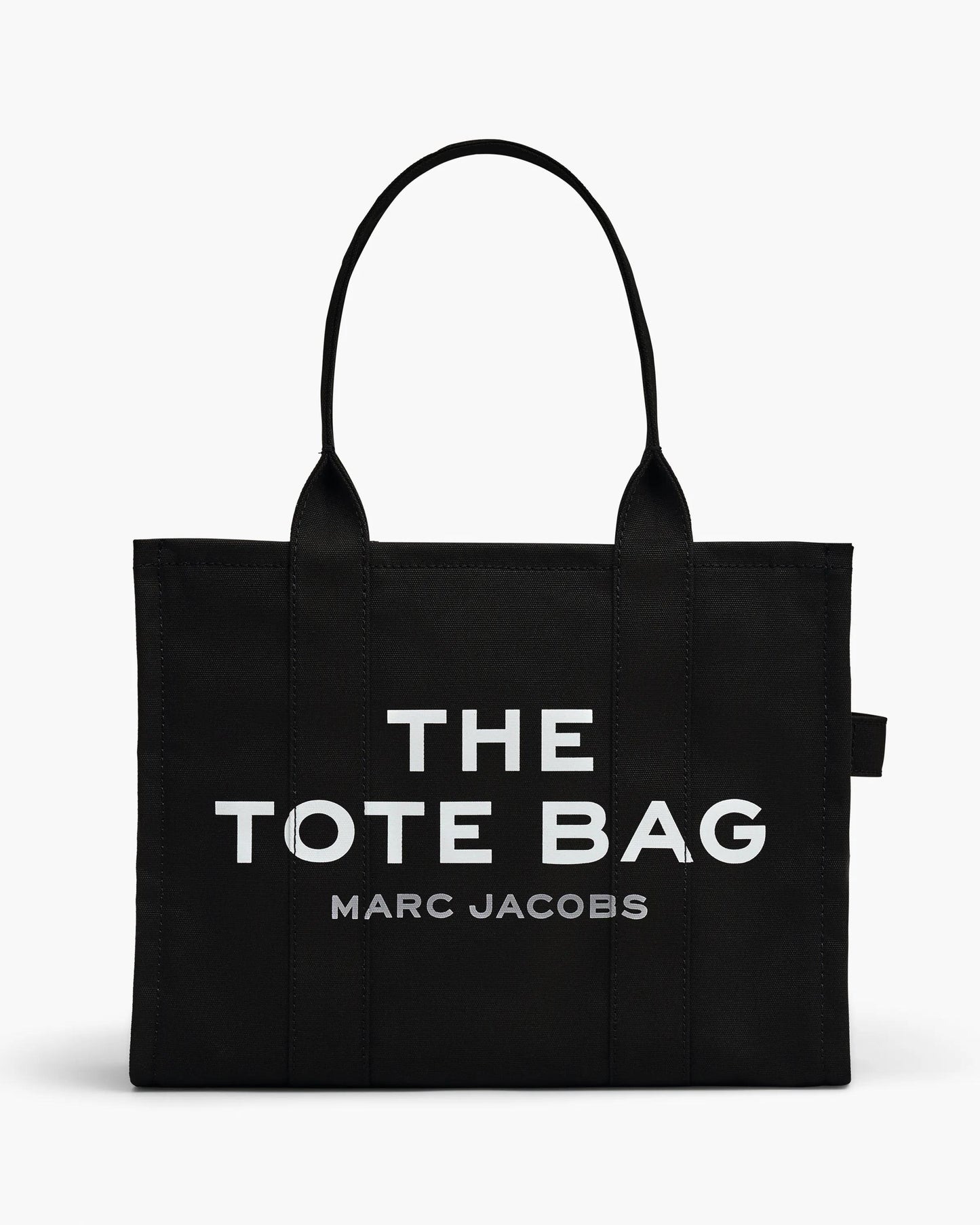 Bolsa Marc Jacobs The Canvas Large Tote Bag, Lona de Algodão, cor Preto, vista frontal | Original Exports