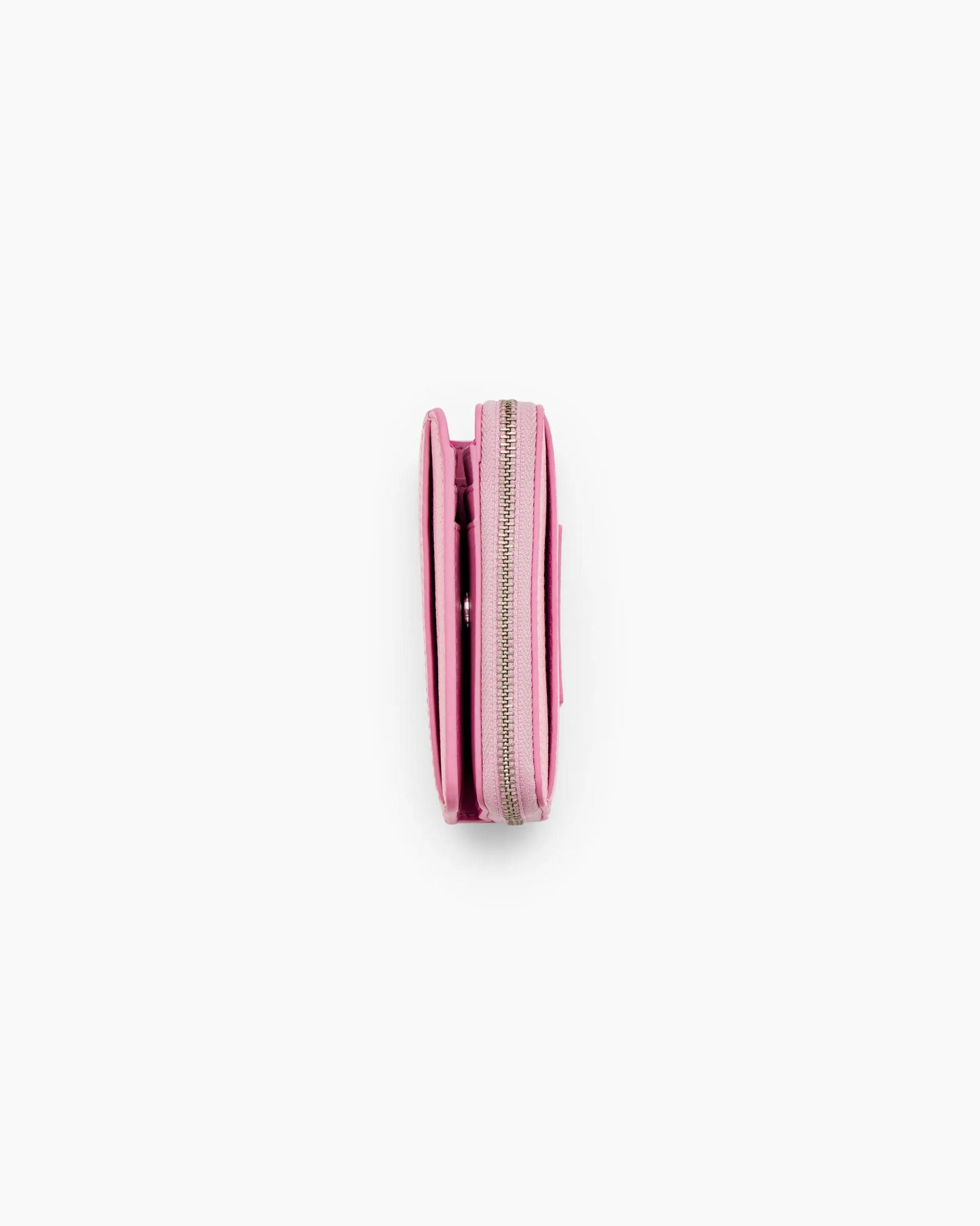 Carteira Marc Jacobs The Leather Mini Compact Wallet, Couro Legítimo, cor Rosa Fita, vista interna | Original Exports