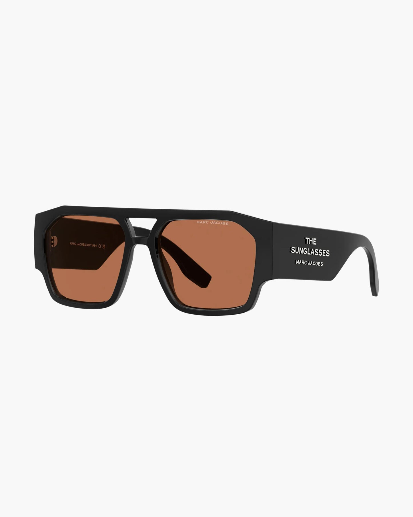 Óculos de Sol Marc Jacobs The Pilot Sunglasses, Poliamida Injetada, cor Preto, vista frontal | Original Exports
