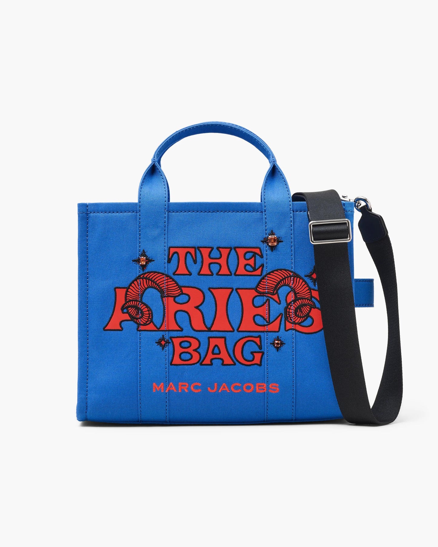 Bolsa Marc Jacobs The Zodiac Tote Bag, Lona de Algodão, cor Áries, vista frontal | Original Exports