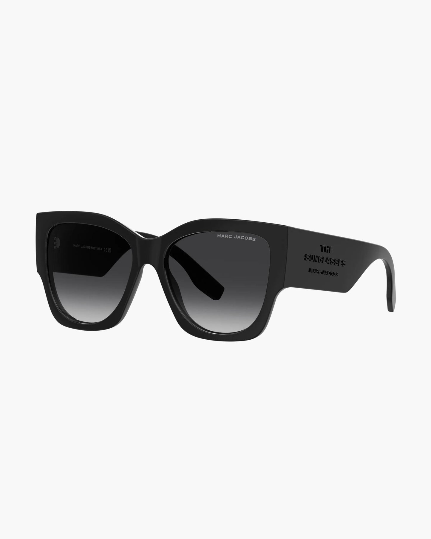 Óculos de Sol Marc Jacobs The Cat Eye Sunglasses, Poliamida Injetada, cor Preto, vista frontal | Original Exports