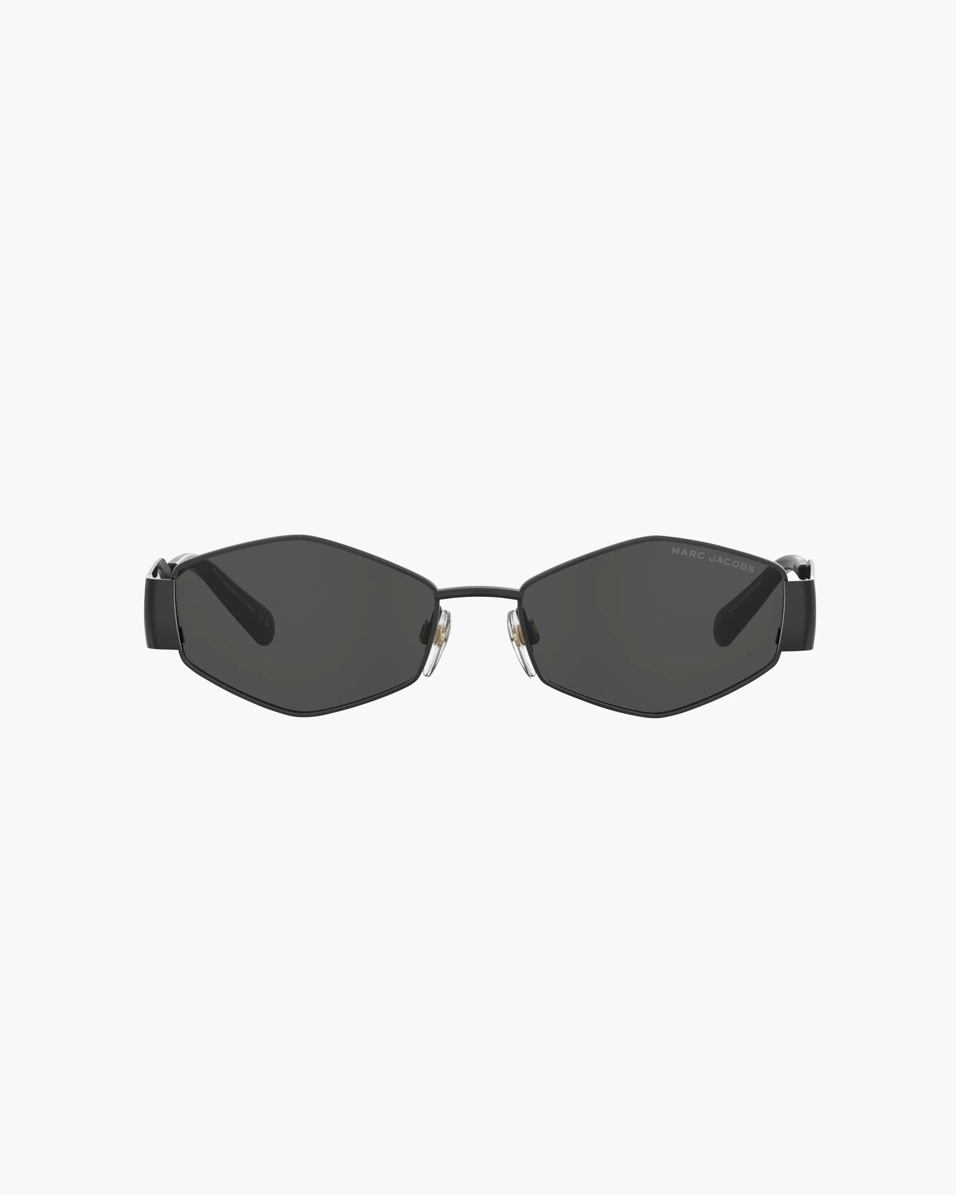 Óculos de Sol Marc Jacobs The Triangle Sunglasses, Metal, cor Preto, detalhe da haste | Original Exports
