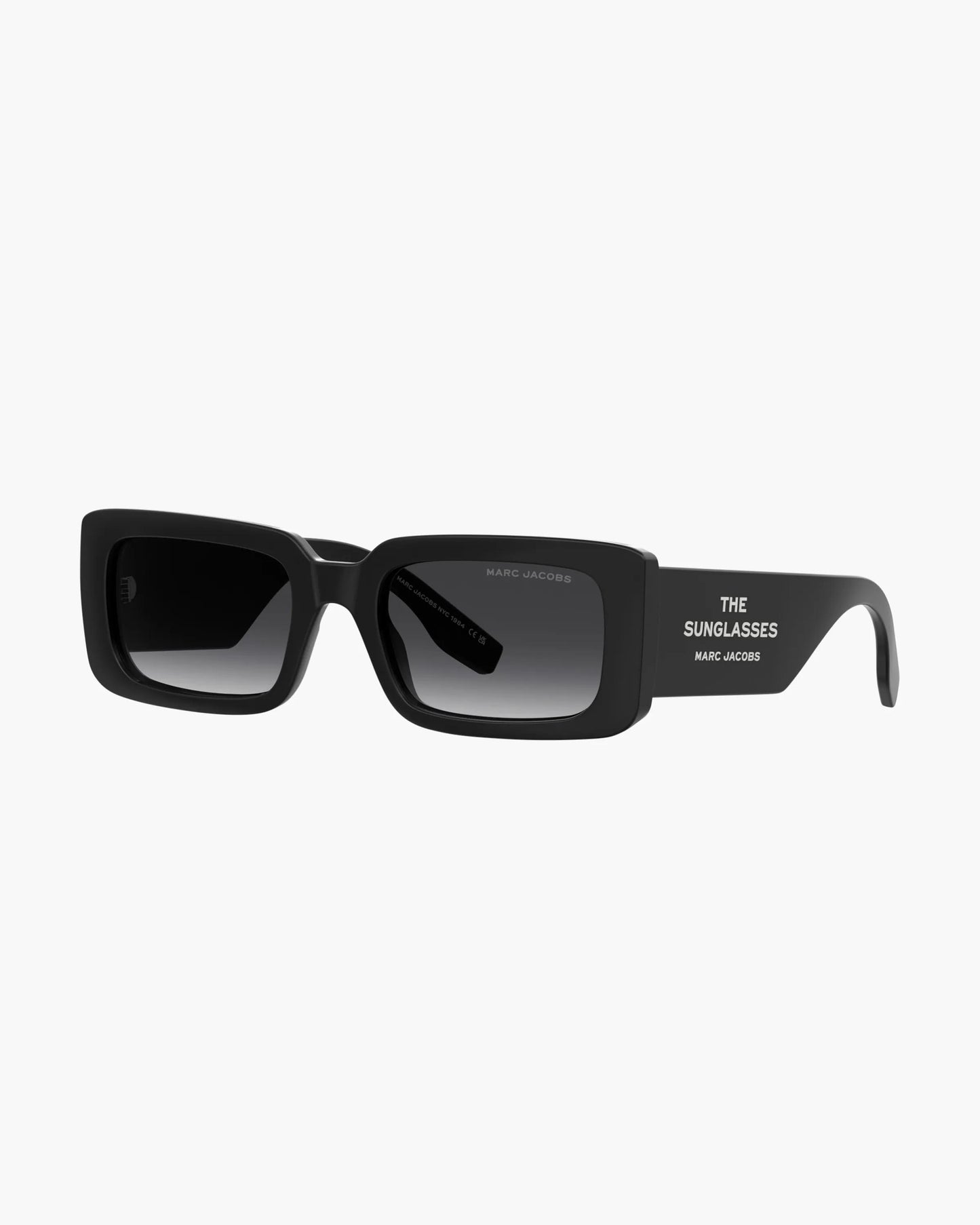 Óculos de Sol Marc Jacobs The Rectangle Sunglasses, Poliamida Injetada, cor Preto, vista frontal | Original Exports