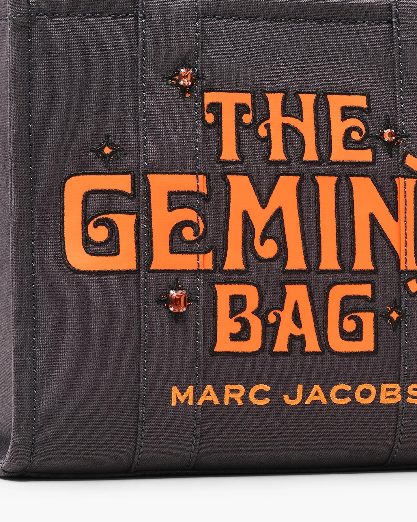 Bolsa Marc Jacobs The Zodiac Tote Bag, Lona de Algodão, cor Gêmeos, vista interna | Original Exports