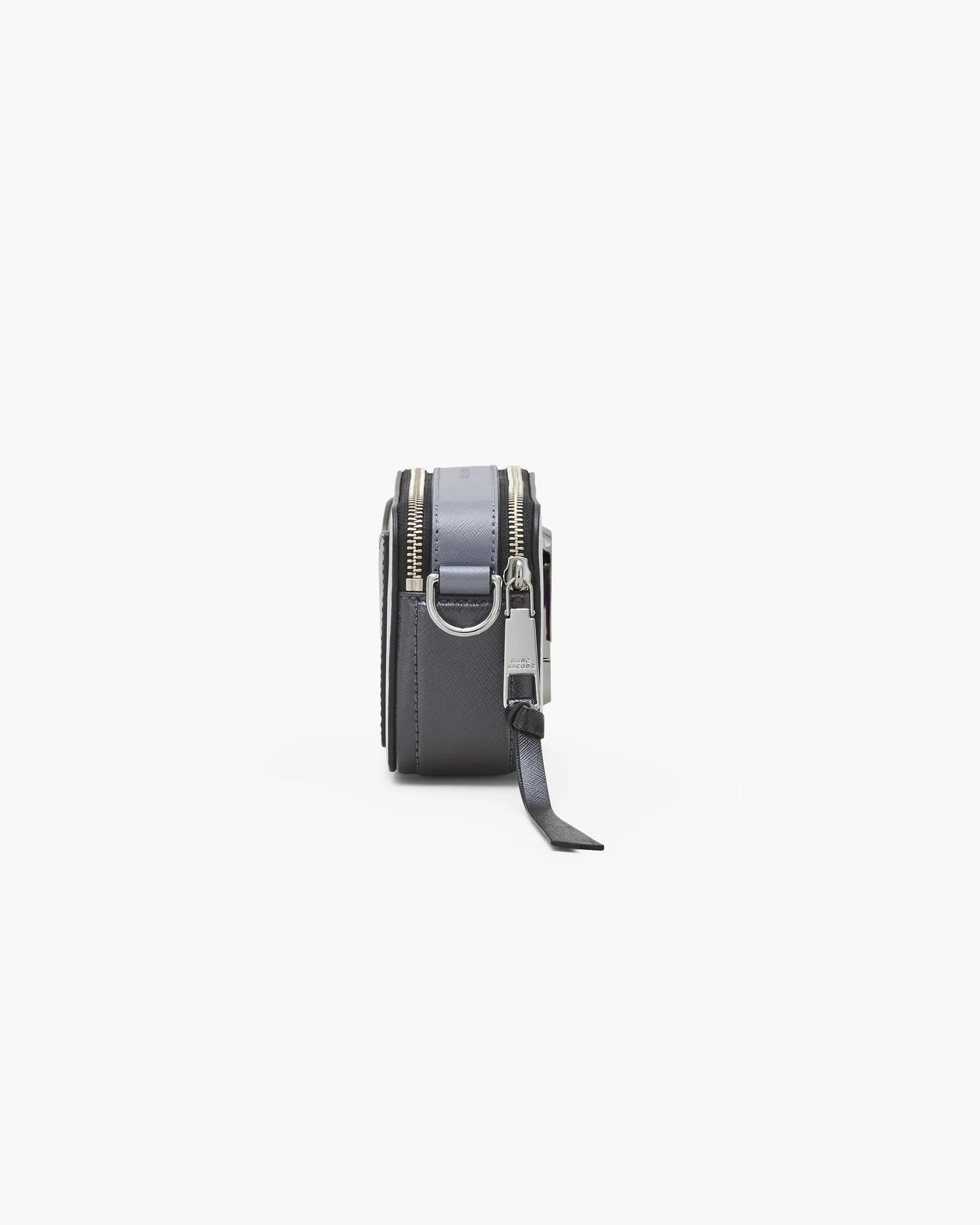 Bolsa Marc Jacobs The Snapshot Jacquard, Tecido Jacquard Estampado, cor Branco Algodão Multicolor, detalhe do material | Original Exports
