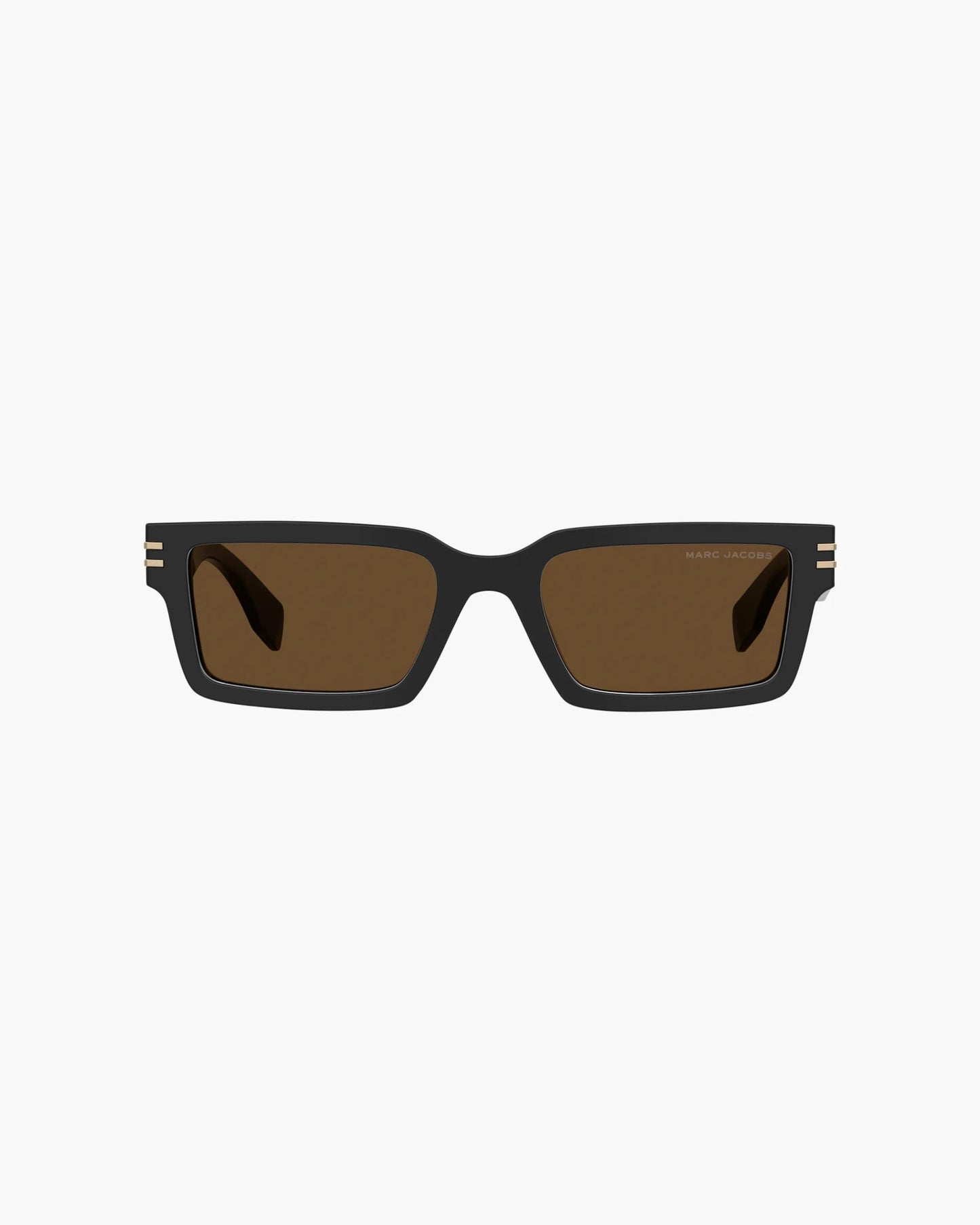Óculos de Sol Marc Jacobs The Rectangle Sunglasses, Acetato, cor Preto, vista lateral | Original Exports