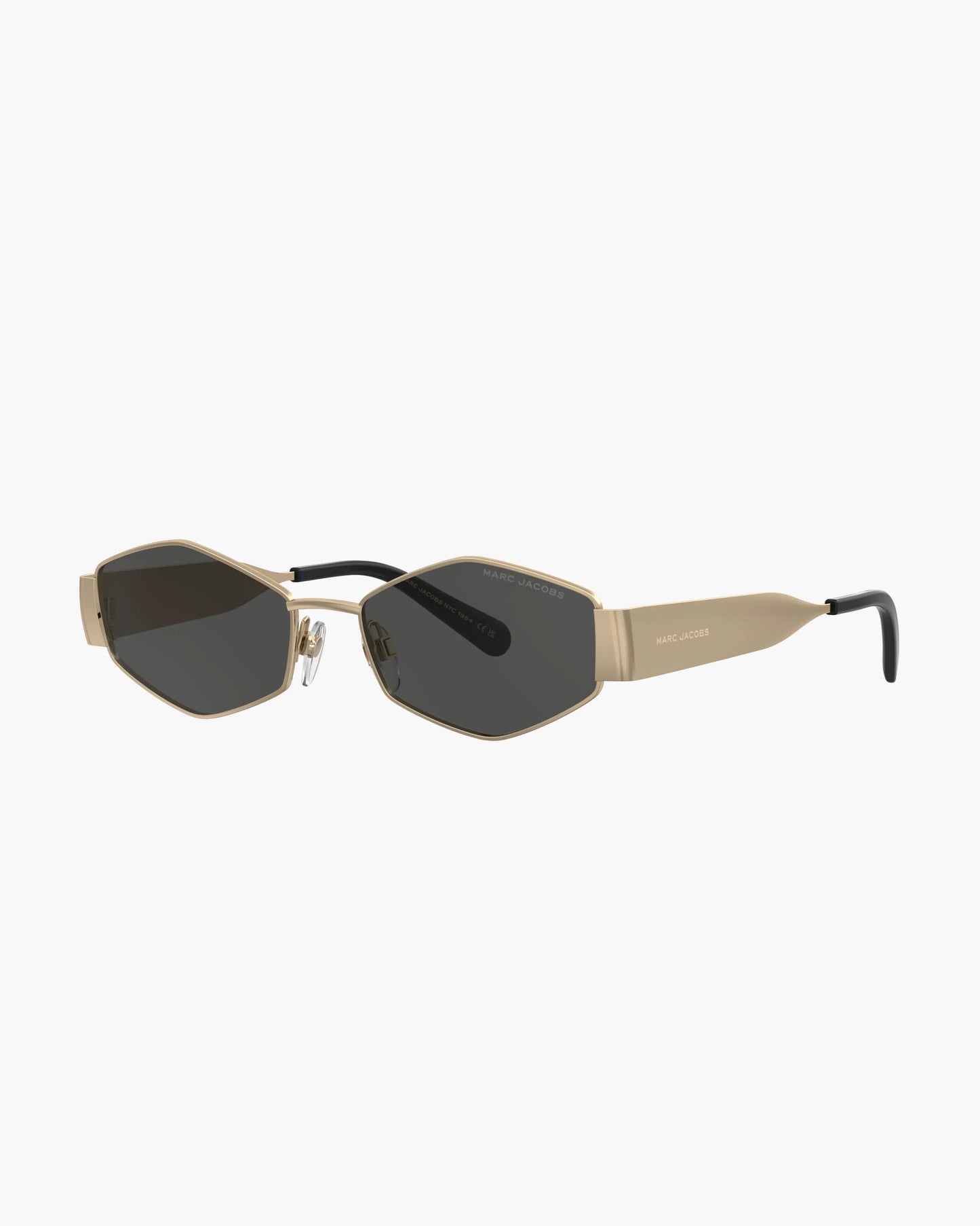 Óculos de Sol Marc Jacobs The Triangle Sunglasses, Metal, cor Dourado, vista frontal | Original Exports