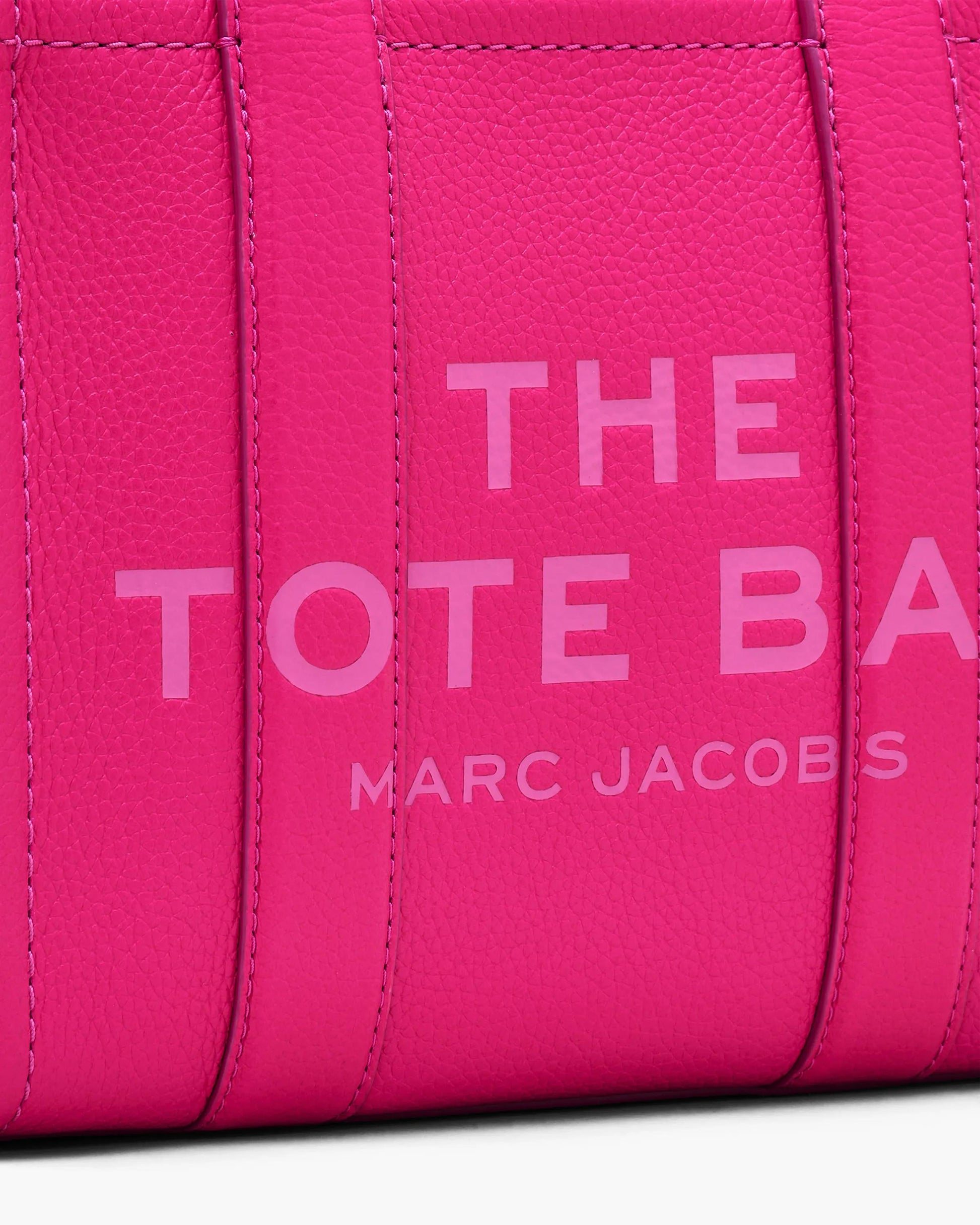 Bolsa Marc Jacobs The Leather Small Tote Bag, Couro Legítimo, cor Pink, vista interna | Original Exports