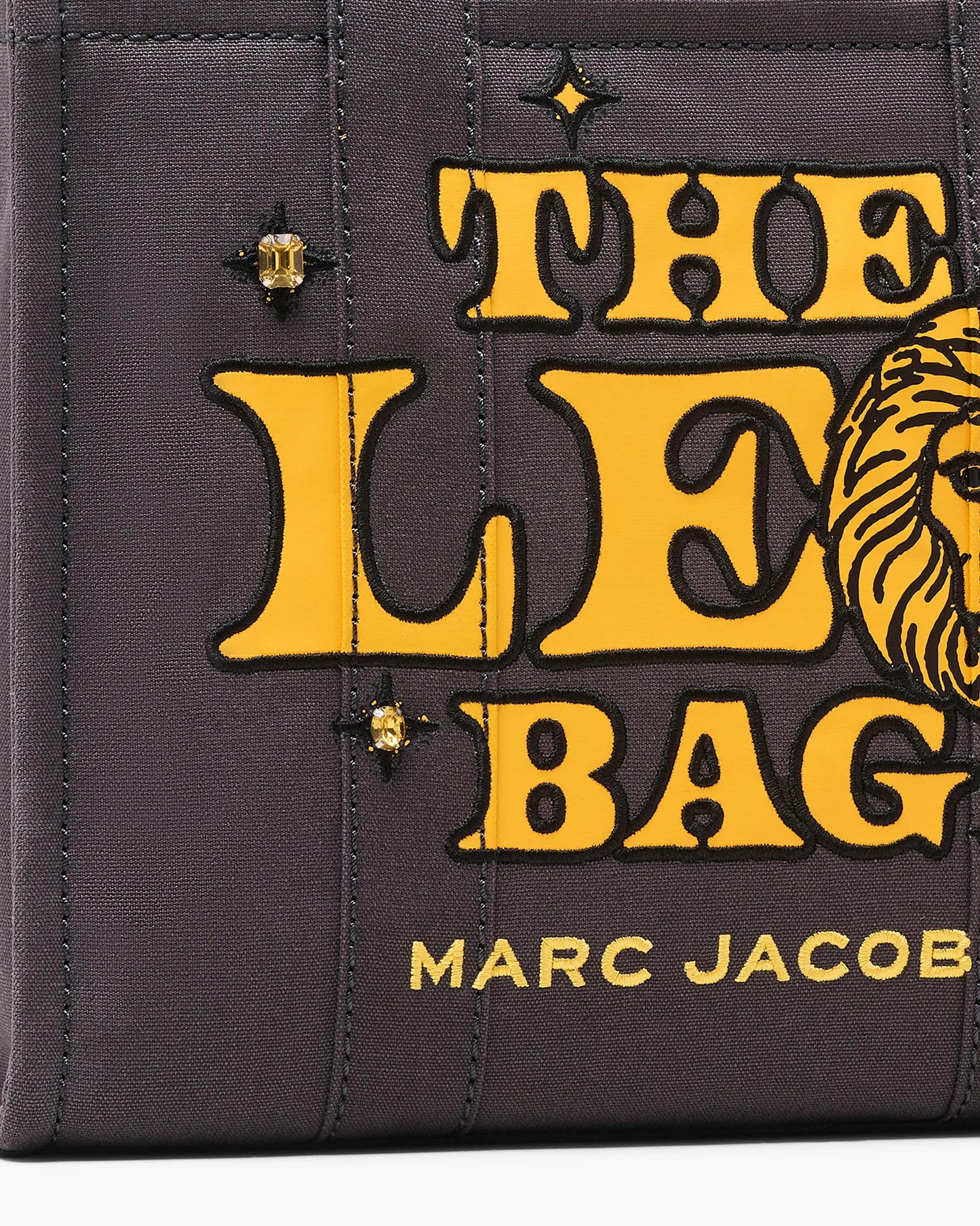 Bolsa Marc Jacobs The Zodiac Tote Bag, Lona de Algodão, cor Leão, vista interna | Original Exports