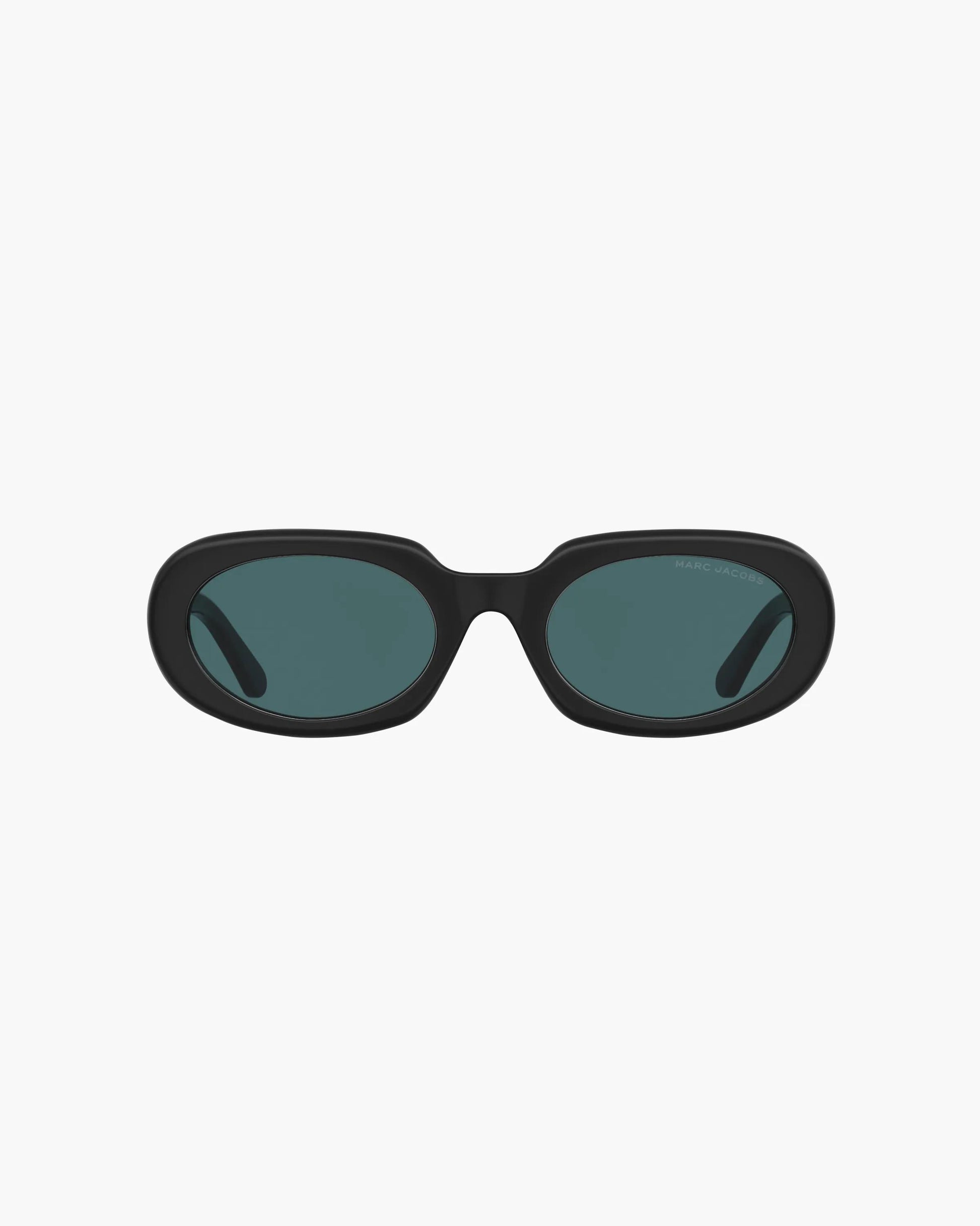 Óculos de Sol Marc Jacobs The Oval Sunglasses, Acetato, cor Preto, detalhe da haste | Original Exports