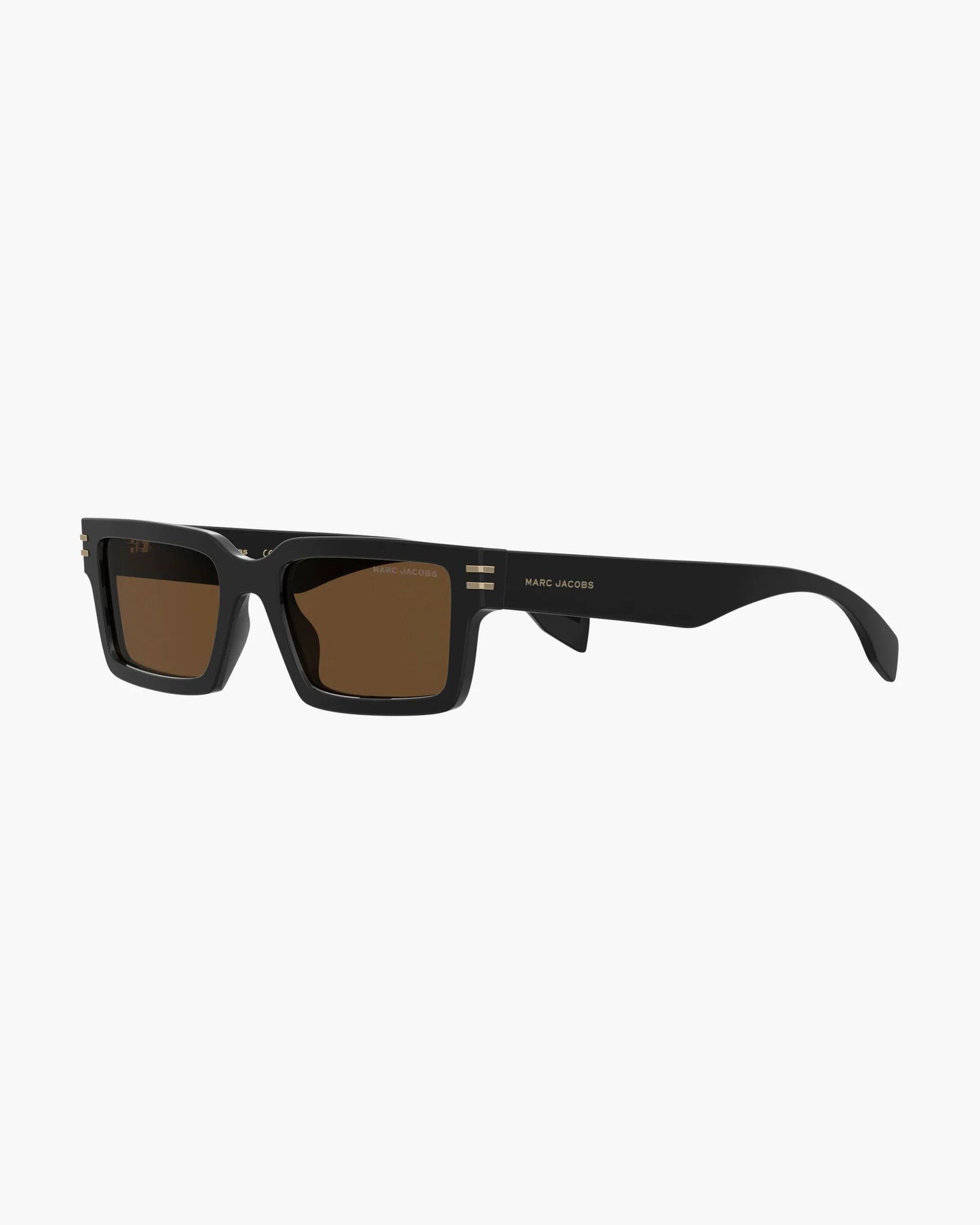 Óculos de Sol Marc Jacobs The Rectangle Sunglasses, Acetato, cor Preto, vista frontal | Original Exports