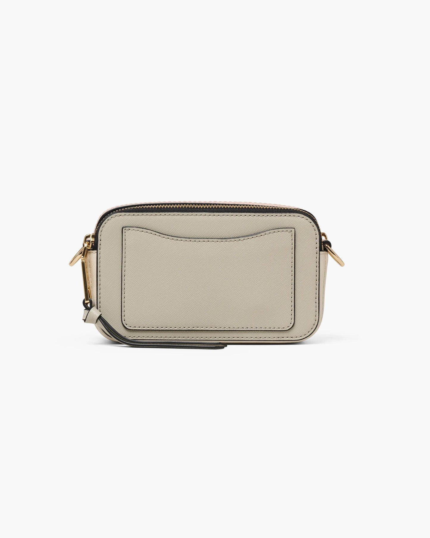 Bolsa Marc Jacobs The Colorblock Chain Snapshot, Couro Saffiano Legítimo, cor Cinza Poeira Multicolor, vista interna | Original Exports