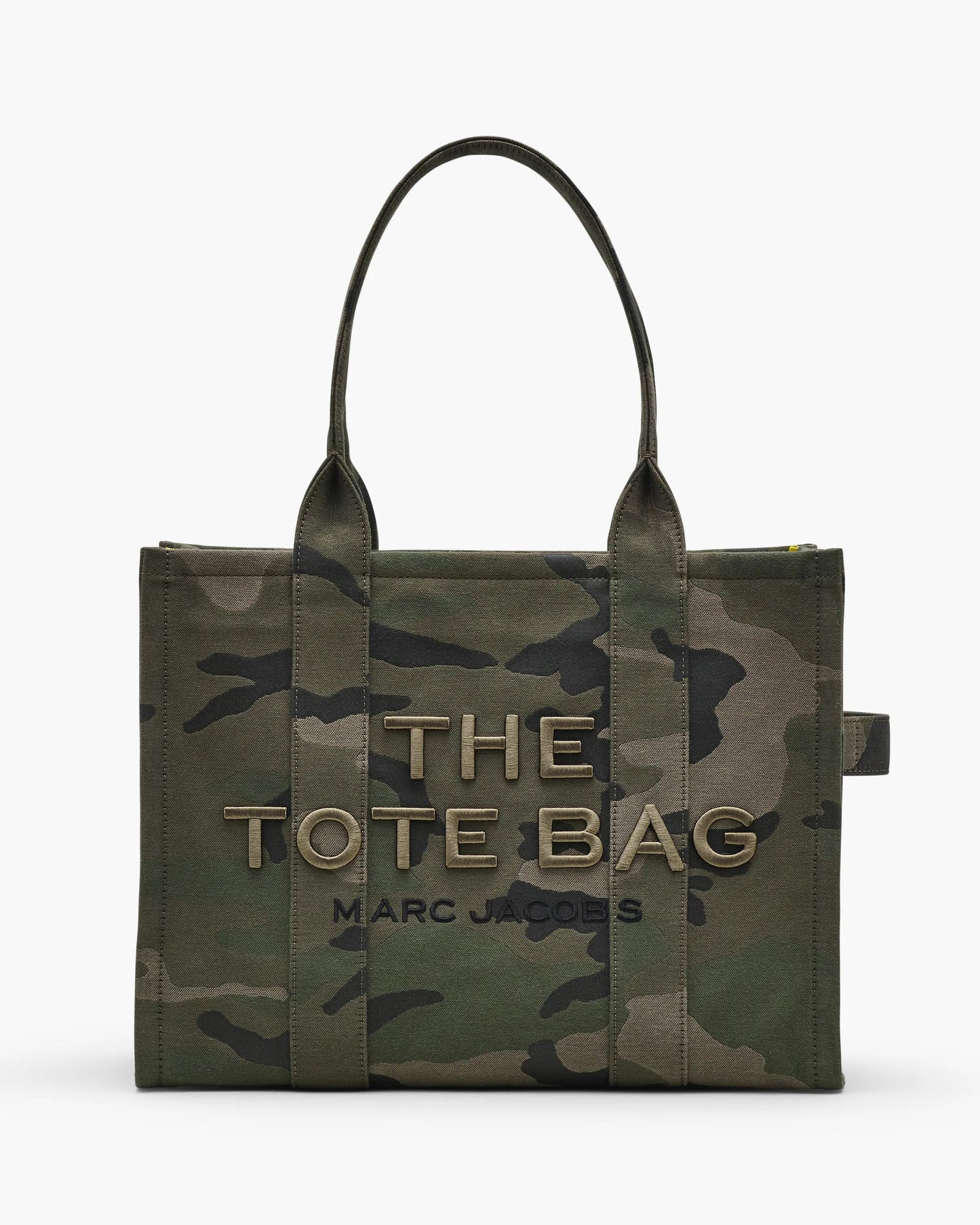 Bolsa Marc Jacobs The Camo Jacquard Large Tote Bag, Jacquard Camuflado, cor Camuflado Multicolor, vista frontal | Original Exports