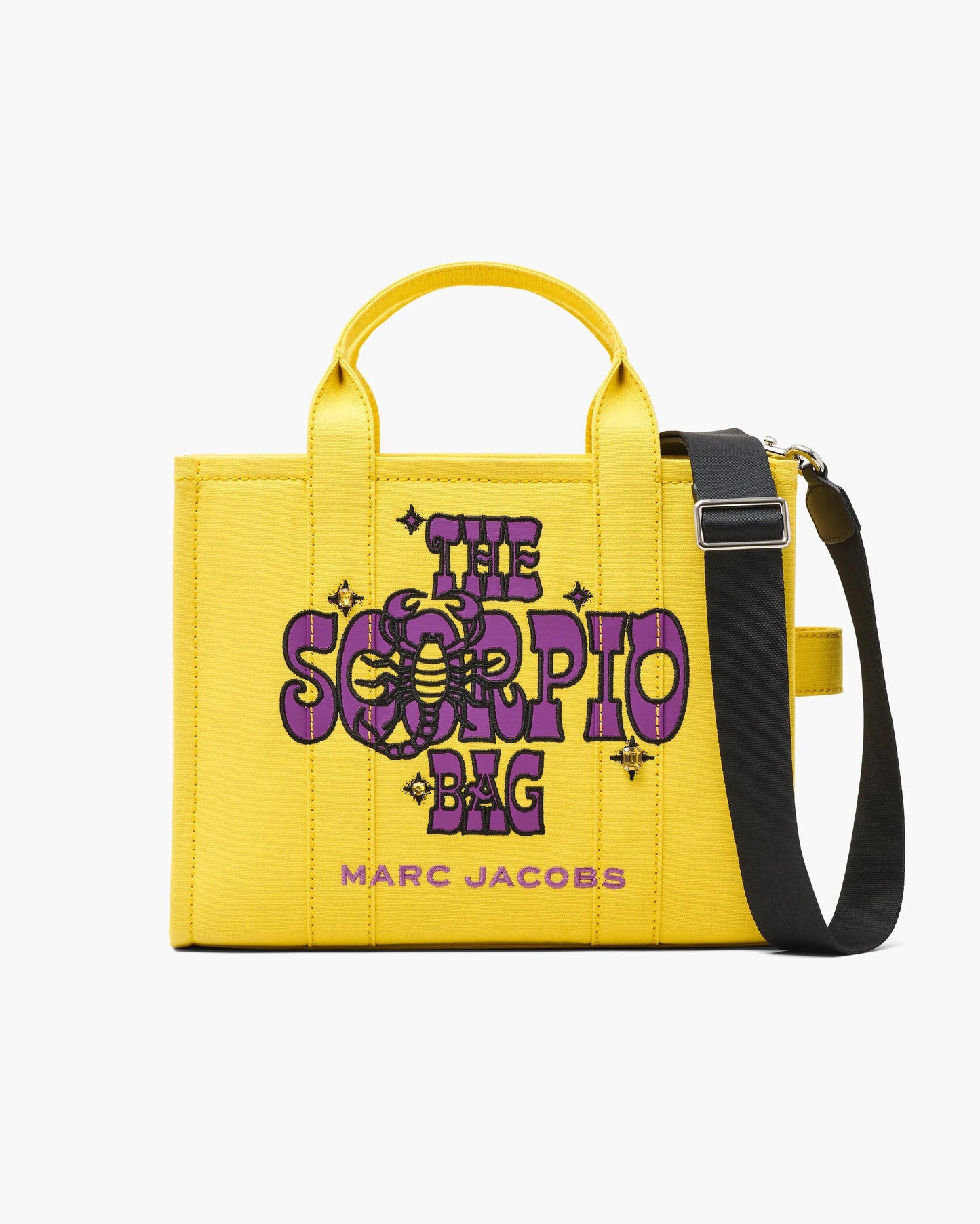 Bolsa Marc Jacobs The Zodiac Tote Bag, Lona de Algodão, cor Escorpião, vista frontal | Original Exports