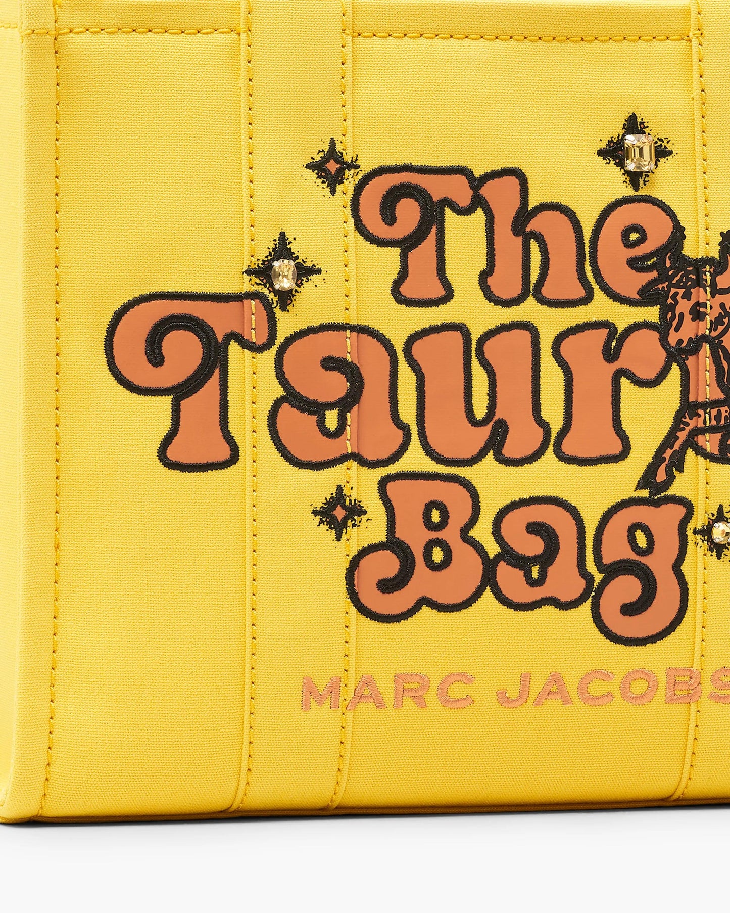Bolsa Marc Jacobs The Zodiac Tote Bag, Lona de Algodão, cor Touro, vista interna | Original Exports