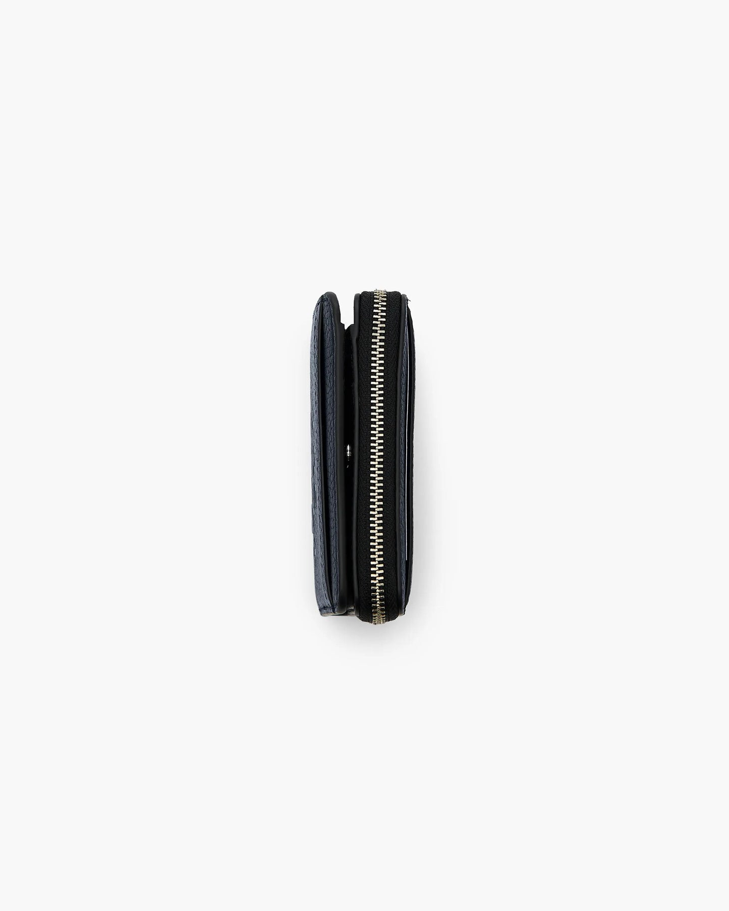 Carteira Marc Jacobs The Leather Mini Compact Wallet, Couro Legítimo, cor Azul Mar, vista interna | Original Exports