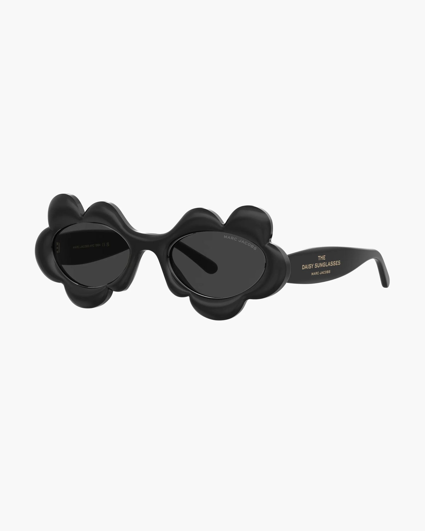 Óculos de Sol Marc Jacobs The Daisy Sunglasses, Acetato, cor Preto, vista frontal | Original Exports