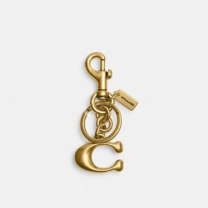 Coach Signature Bag Charm