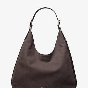Michael Kors Nolita Large Nubuck Hobo Shoulder Bag