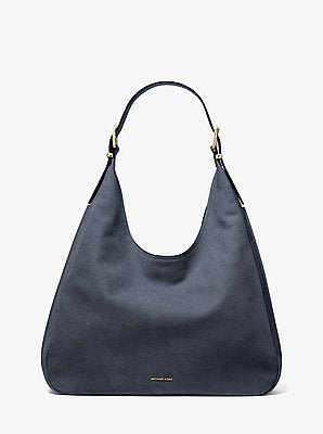 Michael Kors Nolita Large Nubuck Hobo Shoulder Bag - Image 3