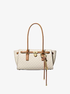 Michael Kors Hamilton Moderne Small Signature Logo Satchel - Image 2