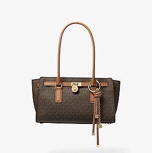 Michael Kors Hamilton Moderne Small Signature Logo Satchel
