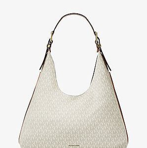 Michael Kors Nolita Large Signature Logo Hobo Shoulder Bag