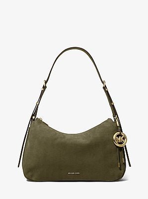 Michael Kors Nolita Medium Nubuck Shoulder Bag