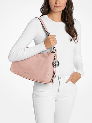 Michael Kors Nolita Medium Nubuck Shoulder Bag - Image 4