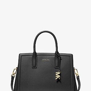 Michael Kors Laila Medium Leather Satchel