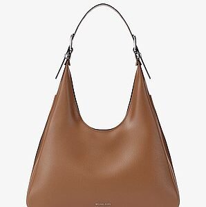 Michael Kors Nolita Large Pebbled Leather Hobo Shoulder Bag