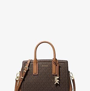 Michael Kors Laila Small Signature Logo Satchel