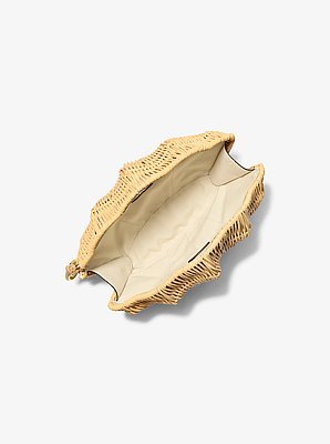 Michael Kors Shelly Rattan Clutch - Image 2
