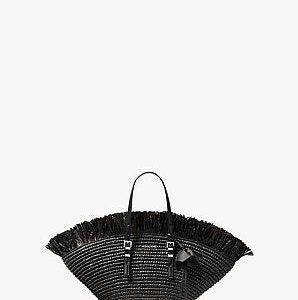 Michael Kors Isa Small Hand-Crocheted Tote Bag