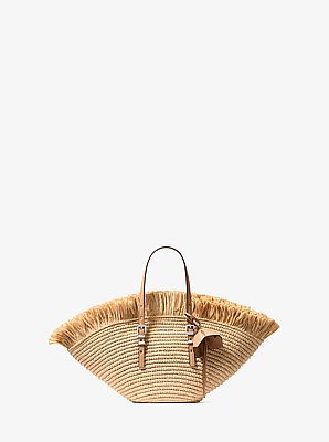 Michael Kors Isa Small Hand-Crocheted Tote Bag - Image 4