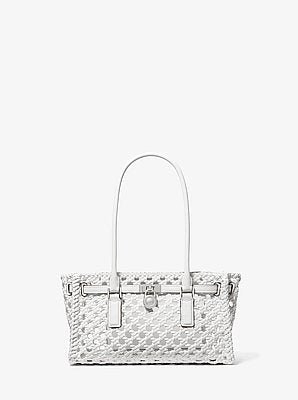 Michael Kors Hamilton Moderne Small Hand-Woven Satchel - Image 2
