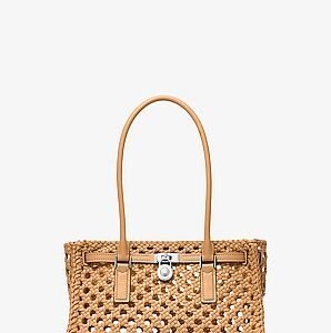 Michael Kors Hamilton Moderne Small Hand-Woven Satchel