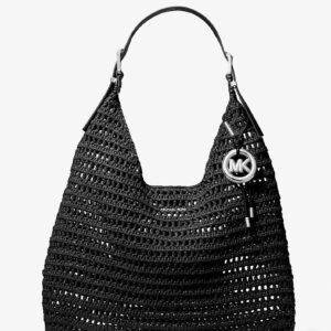 Michael Kors Nolita Large Crocheted Hobo Shoulder Bag | Limited Edition — Made in Italy
